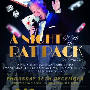 A Night with The Rat Pack – Thur 16 Dec